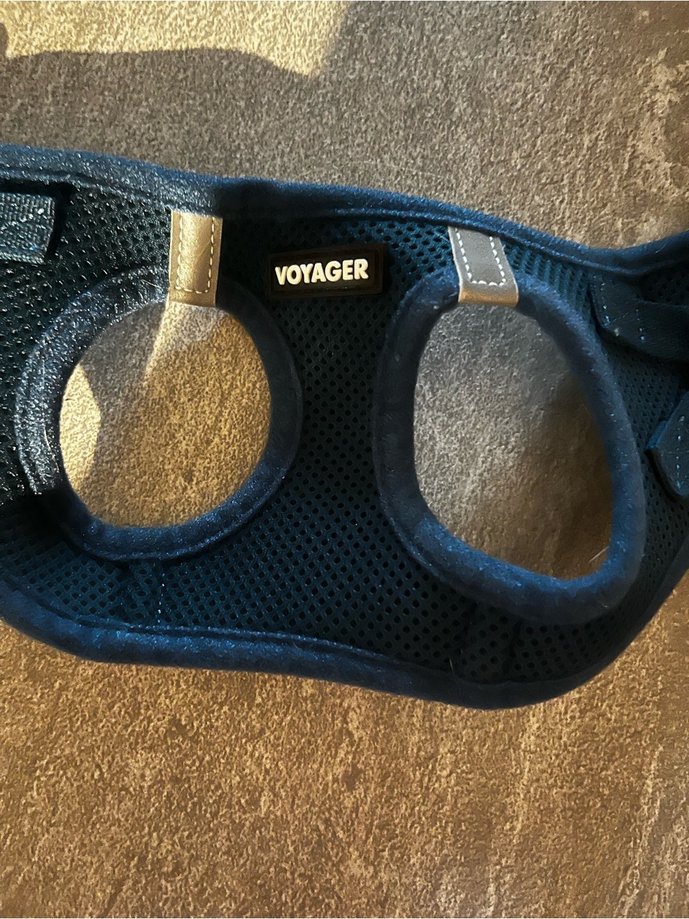 Navy Blue XXS dog harness